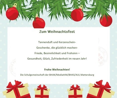 Weihnachtswünsche